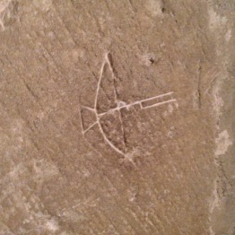Stonemason's mark, Royal Palace of Olite